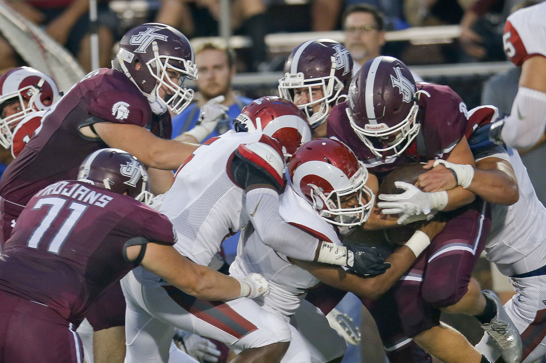 2. 6AI final: No. 1 Owasso (12-0) vs. No. 3 Jenks (8-4)